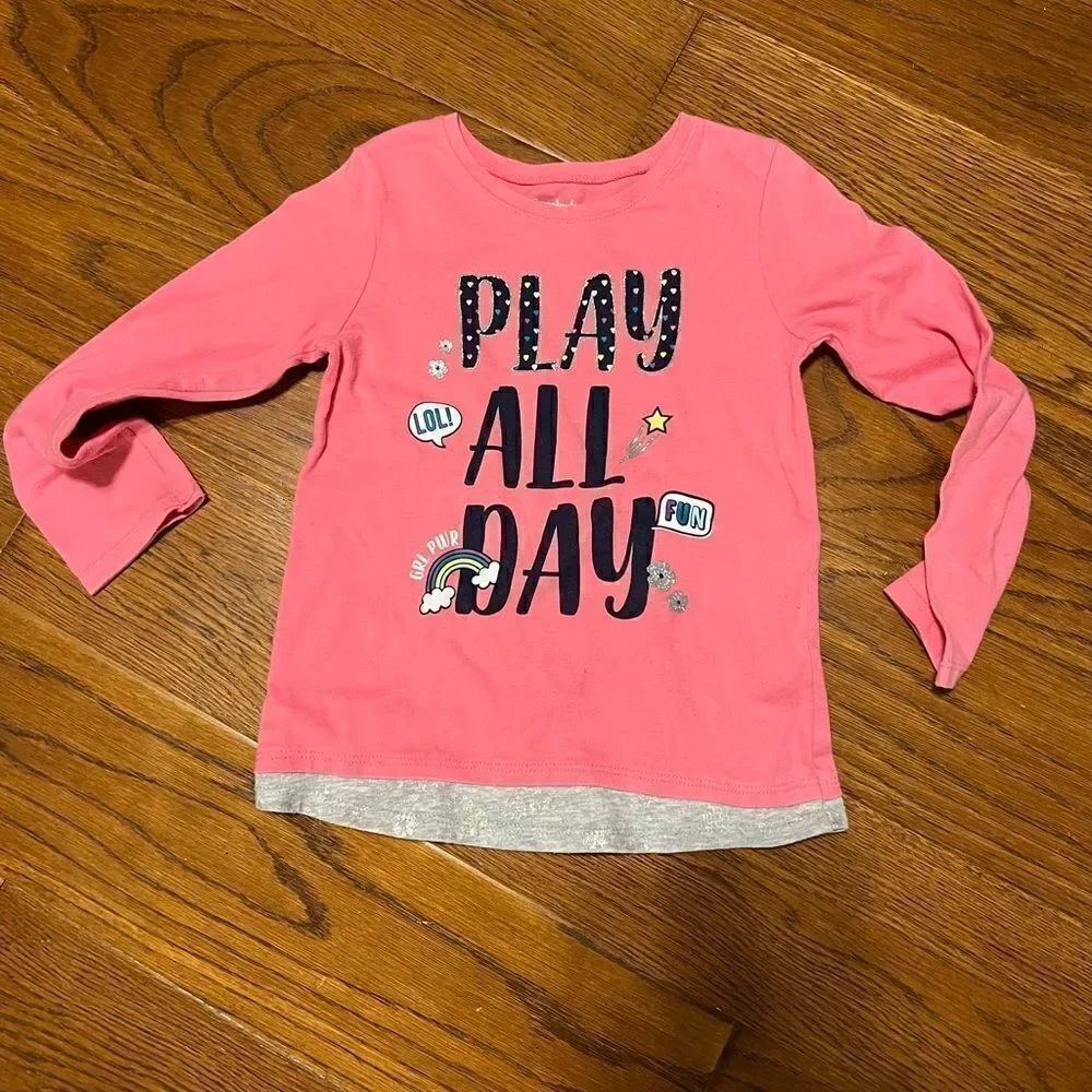 Garanimals size 5T play all day long sleeve t shirt